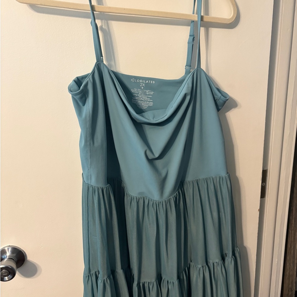 LOGOLATES Women's Blue Dress